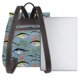 thumbnail image 3 of Fotbe Various Wild Sea Fish Mochila Bolso con Estampado para Mujer, Mochila Antirrobo de Nylon Impermeable, Bolsa Ligera de Hombro, 3 of 4