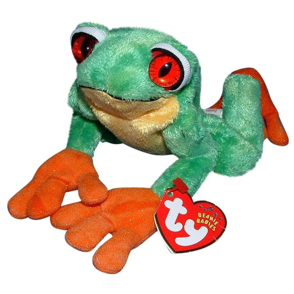 Ty Beanie Babies Panama the Tree Frog Plush 2002