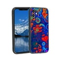 thumbnail image 1 of Compatible with iPhone 12 Phone Case, Trippy-Psychedelic-7 Case Silicone Protective for Teen Girl Boy Case for iPhone 12, 1 of 1
