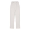 thumbnail image 7 of Oplxuo Plus Size Linen Lounge Pants for Women Loose Straight Leg Casual Elastic Waist Travel Beach Trousers with Pockets, 7 of 7