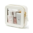 thumbnail image 1 of Bolsa organizadora de maquillaje Popvibe Mini, transparente, color blanco, 1 of 9