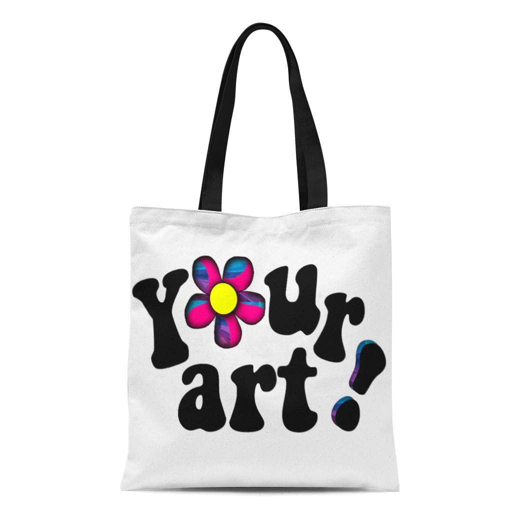 Painted canvas tote bags hotsell