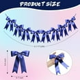 thumbnail image 2 of Dalrosia Bow Garlands Banner Decoration,Pre-Strung Satin Ribbon Ornaments for Birthday,Bachelorette Party,Bridal Shower,Wedding,Engagement,Baby Shower, Graduation Decor,Anniversary, 2 of 5