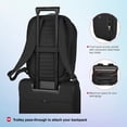 thumbnail image 2 of Mochila Victorinox Crosslight City Daypack negra 15.6 pulgadas, 2 of 3