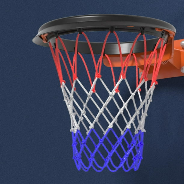 Basketball Hoop Net Weatherproof Rim Net Detachable Lightweight Portable  Basketball Net Frame Professional for Sports Hall Outdoor Equipment 