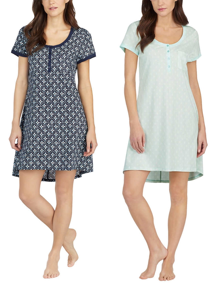 Lucky Brand Womens 2 Pack Short Sleeve 