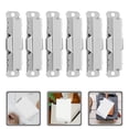 thumbnail image 2 of Hemoton 6Pcs Metal Bill Clips for Office Documents Menus Replaceable Clips and Clipboard Mount, 2 of 8