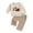 b3-Beige, variant on KPOPLK Toddler Boy Clothes for 3 6 9 12 Months 2T 3T 4T Outfit Long Sleeve Sshirt Top Jogger Pants Cute 2Pcs Set(12-18 Months,Coffee)