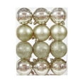 thumbnail image 2 of Fiudx Adornos para Árbol de Navidad, 24 Bolas Navideñas Colgantes, Bolas Navideñas de Plástico, Galvanoplastia, Juego de 24 Adorning Colgantes 3 Cm., 2 of 2