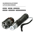 thumbnail image 2 of Flashlight,LED Flashlight 2000 Lumen,3 Modes,Zoomable,Waterproof,with Rechargeable Battery,Handheld Light - Best Camping/Outdoor/Hiking/Flashlights/Gift-Giving/Emergenc, 2 of 10