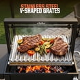 thumbnail image 4 of BIG HORN OUTDOORS Argentine Santa Maria Style Grill, Wood Fire & Charcoal Steel BBQ Grill (Parrilla Grill), 4 of 8