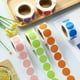 thumbnail image 4 of 3000 Pieces Removable Color Code Dot Round Sticker Rolls Adhesive Circle Dot Sticker Label 500 Pieces/ Roll , 1 Inch (blue, Red, Pink, Orange, Green, 4 of 5