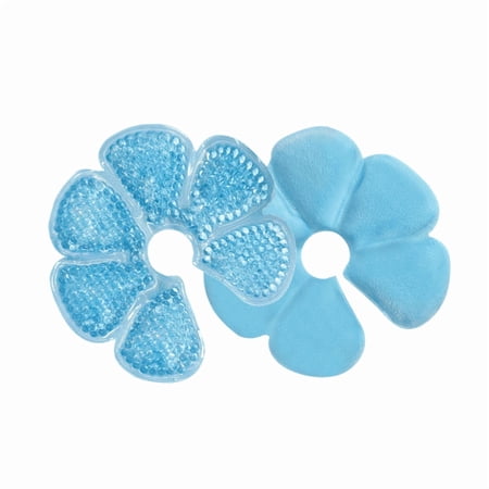 Lyntimo Breastfeeding ice Pack Hot/Cold Breast Therapy Packs Reusable, Blue