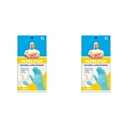 Mr. Clean 243587, Large Cross Wave Non-Slip Grip Gloves, (Pack of 1), Blue