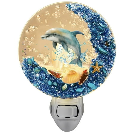 

Plug In Seashell Night Light Ocean Sea Animal Decorative Night Light Plug In Beach Nightlight Vintage Ocean Night Lamps For Adult For Home Bedroom Living Room Bathroom Wall Dusk to Dawn