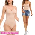 thumbnail image 4 of Women's Shapewear Tank Bodysuit Tummy Control Body Shaper Leotard Firm Control Body Briefer, 4 of 5