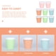 thumbnail image 4 of KAKOWELY 8 vasos para helado con tapa, vasos para sopa, recipientes para helado, frascos de 200 ml, 4 of 5