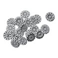 thumbnail image 3 of GUOOL 20 Pieces Vintage Metal Shank Button Craft Buttons for , Suits, 18mm Daisy Flower, 3 of 8