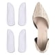 thumbnail image 3 of Cuña medial lateral del talón de silicona, 2 pares, universal, inserto adhesivo para zapatos para dolor de rodilla, piernas arqueadas, alineación de pies, 3 of 5
