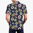 thumbnail image 6 of Wukai Sloth with Donuts Men’s Polo Shirts,Quick-Dry Athletic Shirt,Classic Fit Shirts-X-Large, 6 of 8