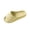 Green, variant on Women and Men's Soft Soled EVA Pillow Slippers Lightweight Memory Foam Casual Anti-slip Textured Cloud Sandals White
