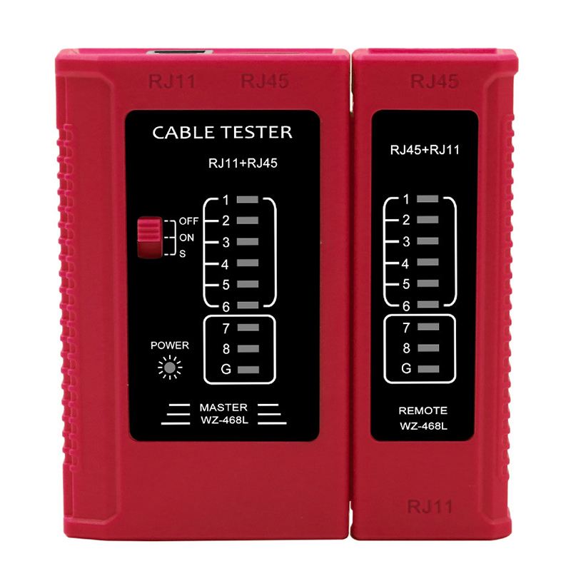 Networks Cable Tester Test Tool RJ45 RJ11 LAN Wire Multifunction