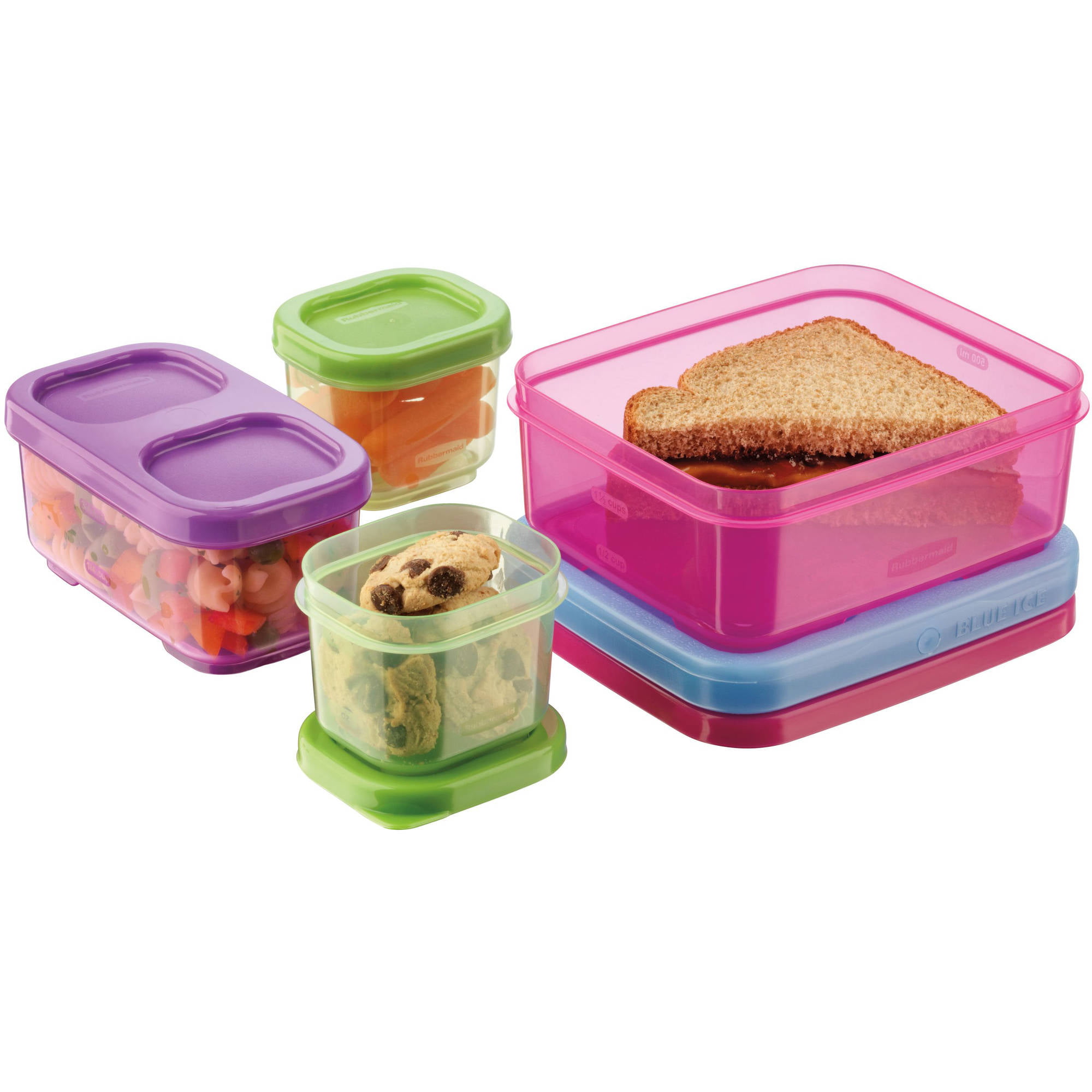 Back At School/Rubbermaid LunchBlox Salad Kit with 20 Lunch Ideas