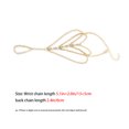 thumbnail image 2 of yingyy Rhinestone Bracelet Connected Multi-layer Tassel Hand Chain Alloy Rhinestone bracelet Bangle for Women, 2 of 8