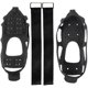 thumbnail image 1 of Shoe Snow Spikes Shoes Cover Hiking Jogging Black Tpe Fabric Snow Protection 1 Set, 1 of 5