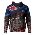 thumbnail image 3 of Sudadera con capucha con estampado 3D de helecho plateado y bandera de Nueva Zelanda, novedad en sudaderas con capucha y sudaderas, sudaderas con capucha y cremallera para hombres, abrigo tipo pulóver, 3 of 4