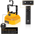 thumbnail image 4 of Camping Fan For Dewalt 20V Max Li-ion Battery Cordless Workshop Fan with Remote, 4 of 7