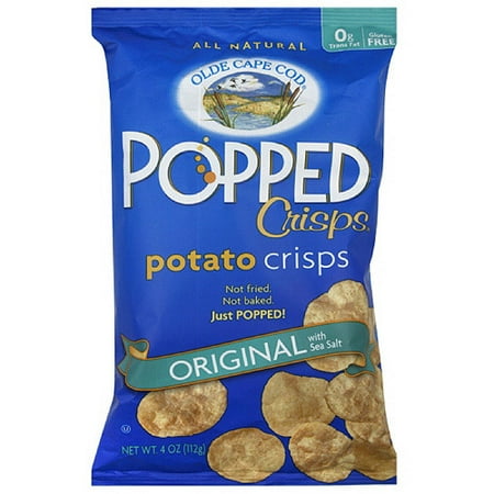 Olde Cape Cod Sea Salt Potato Crisps, 5 oz (Pack of 12)