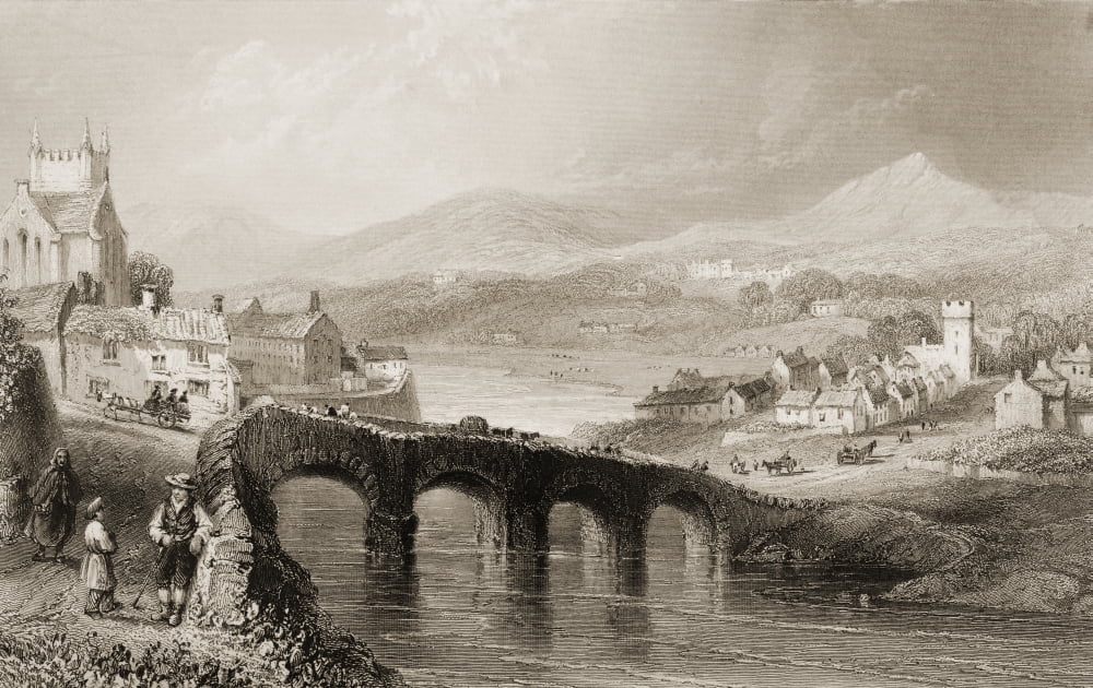 Bray County Wicklow Ireland Drawn By WHBartlett Engraved By C Cousen From The Scenery And Antiquities Of Ireland By NPWillis And JStirling CoyneIllustrated From Drawings By WHBartlett Published London