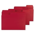 thumbnail image 3 of Smead SuperTab Colored File Folders 1/3-Cut Tabs Letter Red 100/Box 11983, 3 of 3