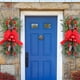 thumbnail image 3 of Guirnaldas Artificiales Con Piñas Y Campanas Lazo para Ventana  Pared Puerta 2 Uds., 3 of 8
