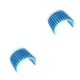 thumbnail image 2 of Inteprter Modificación de la aleta de refrigeración del motor Accesorios de motores Aleación de aluminio Cubierta de disipación de calor RC Azul 2Conjunto, 2 of 6