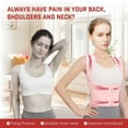 thumbnail image 5 of Back Brace Posture Corrector for Women & Men, Adjustable Shoulder Straightener with Full Back Support, Relief for Upper and Lower Back Pain, Scoliosis, Hunchback & Spine Alignment, 5 of 8