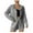 Gray winter 2 piece sets, variant on Usmixi 2 Piece Outfits for Women Front Zip Hooded Coat 2 Piece Sets Casual Solid Drawstring Elastic Waist Shorts Outfits Sets Sports Running Lounge Sets Tracksuits Sets with Pocket Holiday