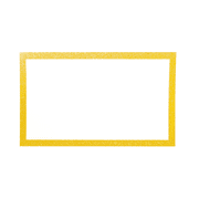 Artskills® Glitter-Framed Poster Board, 13" x 22", Gold/White