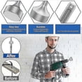thumbnail image 2 of SDS Plus Ground Rod Driver for Hammer Drills , Universal Ground Rod Bits Driver Socket for GBH-3-28, 2 of 5