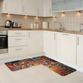 thumbnail image 5 of Yiaed Colorful Plant Tiger Kitchen Rugs Sets of 2 Kitchen Mats Cushioned Anti Fatigue Kitchen Rug Tapetes Para Cocina for Sink,Laundry Room, 5 of 6