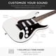 thumbnail image 5 of Guitarra eléctrica Best Choice Products de tamaño completo con funda de 10 W, 5 of 7