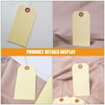 thumbnail image 5 of 100 pcs Blank Shipping Tags with Iron Wires Manila Packaging Labels, 5 of 8