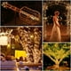 thumbnail image 3 of Cadena de luces LED impermeables de 30 m y 300 LED, luces exteriores de baja presión, ideales para decoración de bodas y bares navideños, blanco cálido., 3 of 5
