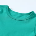 thumbnail image 5 of Zshosam Toddler T Shirts Long Sleeve Shirts for Girls Winter Cute Girls Tops Kids Crew Neck Tee Shirts Trendy Print Girls Clothes Size 5T 6T,(Mint Green 5-6 Years), 5 of 8
