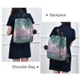 thumbnail image 4 of FORMRS Women's Travel Backpack Purse Anti-Theft Hidden Pockets Casual Shoulder Bag, Purple Forest Scene, 4 of 7