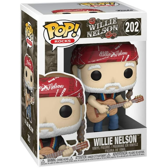 Pop Rocks Willie Nelson 3.75 Inch Action Figure - Willie Nelson #202