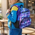 thumbnail image 2 of Uorisanigo Kids Backpack for Toddler Boys Preschool, Mini Lightweight Galaxy Monster Truck Schoolbag with Adjustable Straps, Casual Daypack for Camping Daily Use, 2 of 7