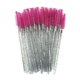 thumbnail image 1 of Cepillo de maquillaje de nailon desechable, peine en espiral para cejas, cepillo pequeño para maquillaje de belleza, cepillo para pestañas con varilla de cristal sólido, 1 of 6