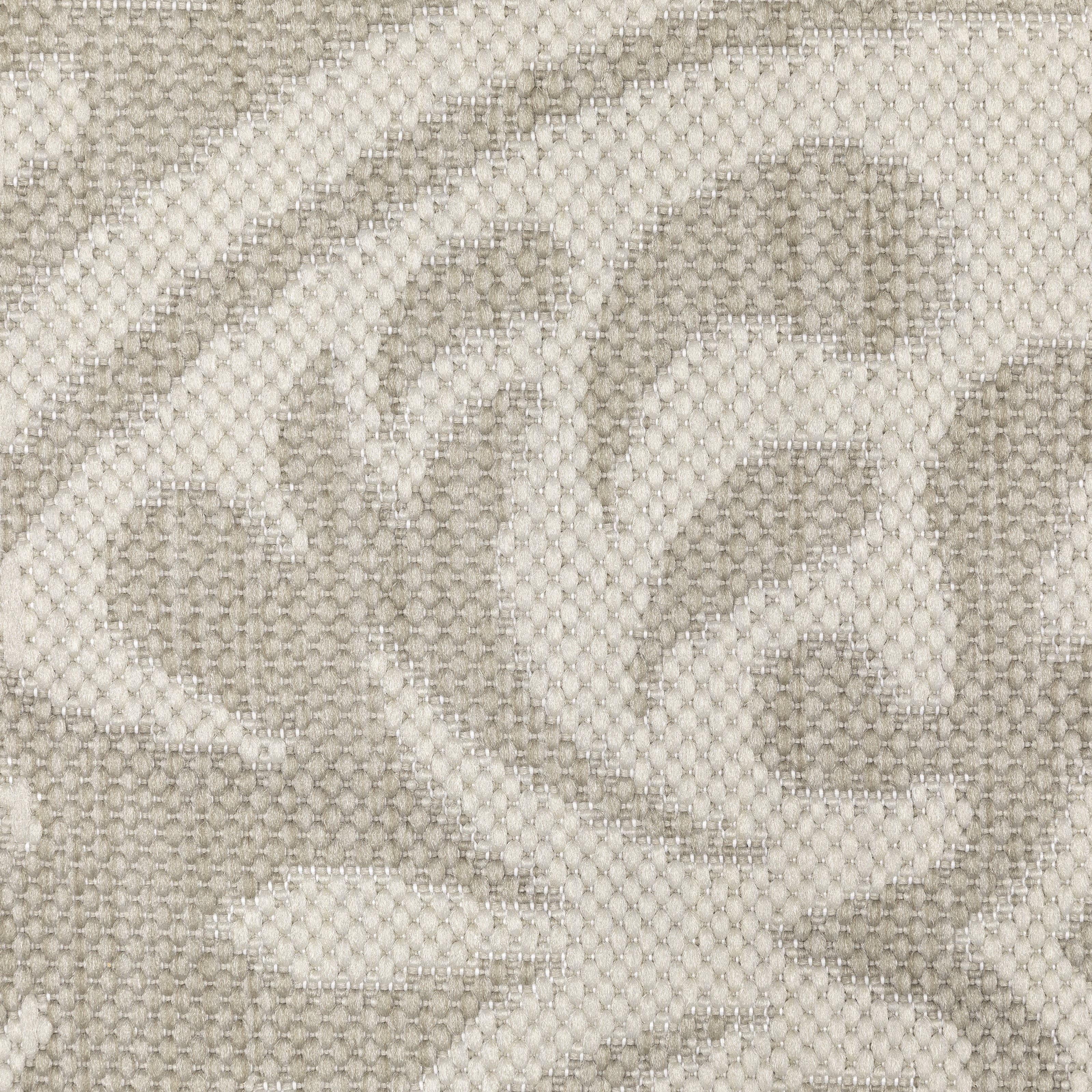 Avalon Home 6' x 9' Gray and Taupe Floral Outdoor Rug